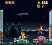 une photo d'Ã©cran de Super Back to the Future Part II sur Nintendo Super Nes